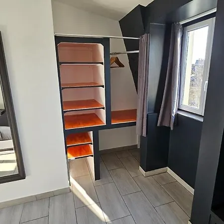 Grey And White Duplex Apartmán